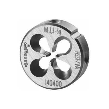 Garant M2.3X0.4 HSS-E Round Die, for High Tensile Steels, Closed/Pre-Slit Form 140400 M2,3